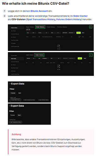 Bitunix API Integration - +Integrationen/Imports - Blockpit Krypto ...